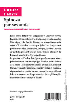 Spinoza par ses amis