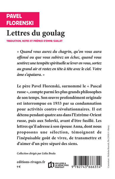 Lettres du goulag: suivi du: Testament