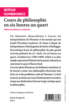 Cours de philosophie en six heures un quart