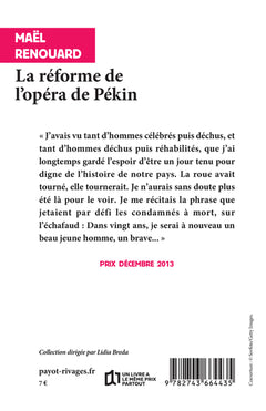 La réforme de l'opéra de Pékin
