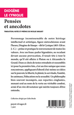 Pensées et anecdotes