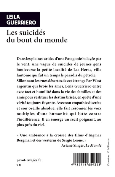 Les suicidés du bout du monde