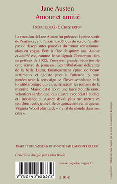 Amour et amitié