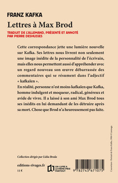 Lettres à Max Brod