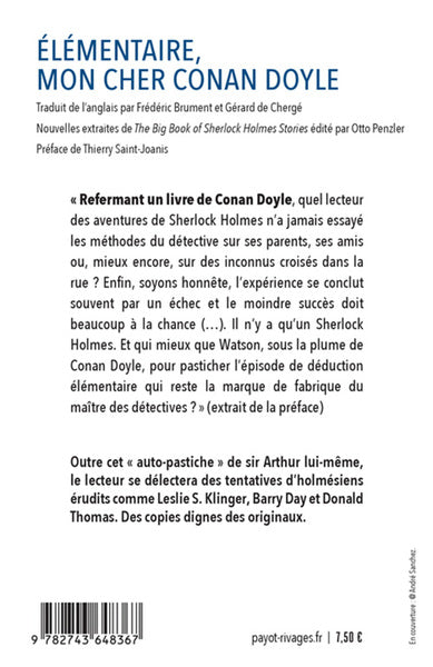 Élémentaire mon cher Conan Doyle