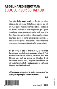 Eboueur sur échafaud