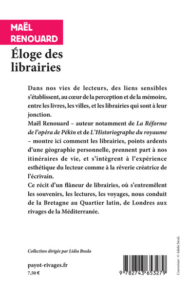 Eloge des librairies