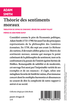 Théorie des sentiments moraux