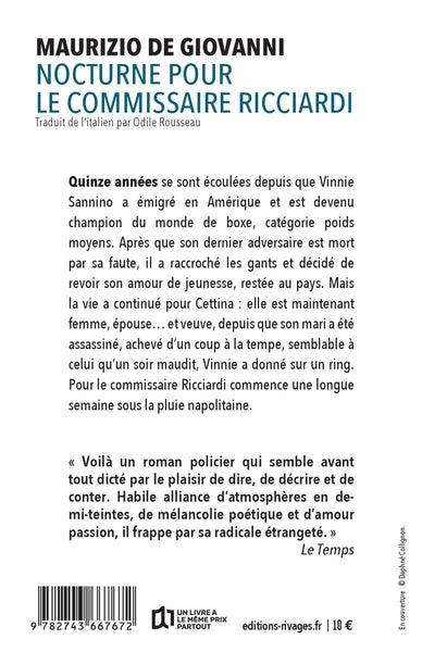 Nocturne pour le commissaire Ricciardi