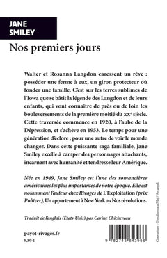 Nos premiers jours