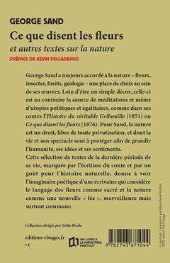 Ce que disent les fleurs