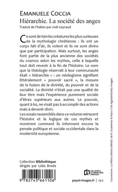 Hiérarchie. La société des anges