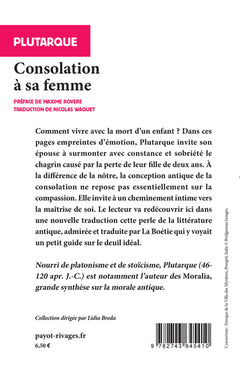 Consolation à sa femme