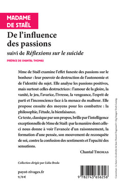 De l'influence des passions