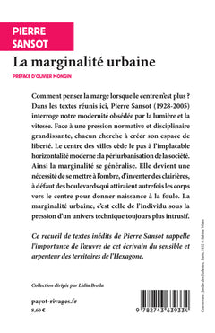 La marginalité urbaine