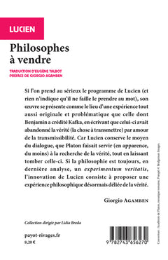 Philosophes à vendre