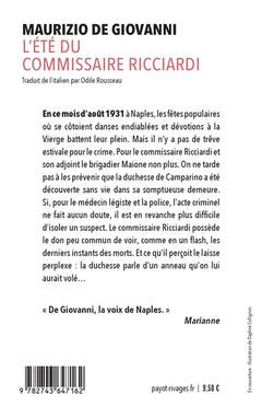 L'été du commissaire Ricciardi