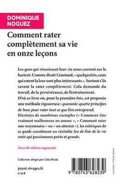 Comment rater complètement sa vie en onze leçons