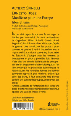 Manifeste pour une Europe libre et unie