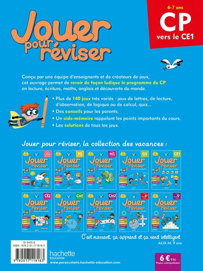 Jouer pour réviser - Du CP au CE1 - Cahier de vacances 2024