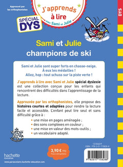 Sami et Julie, champions de ski