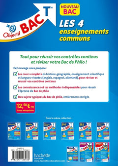 Objectif Bac - Les 4 Enseignements communs Terminale