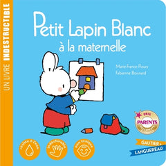 Petit Lapin Blanc à la maternelle