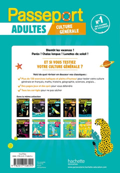 Passeport Adultes - Culture générale - Cahier de vacances 2024