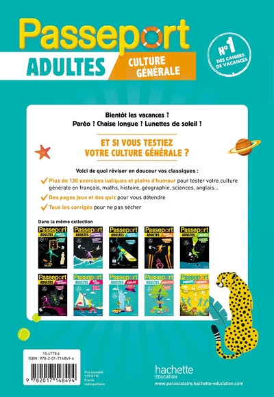 Passeport Adultes - Culture générale - Cahier de vacances 2024