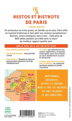 Guide du Routard restos et bistrots de Paris