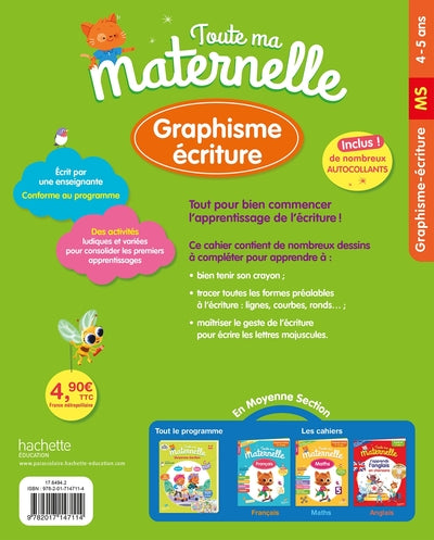 Toute ma maternelle graphisme écriture moyenne section