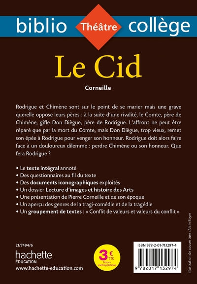 Bibliocollège - Le Cid, Corneille