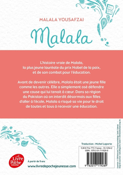 Malala - L'histoire de mon engagement pour le droit des filles