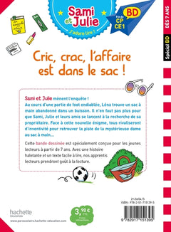 Sami et Julie BD : Cric, crac, L'affaire est dans le sac !