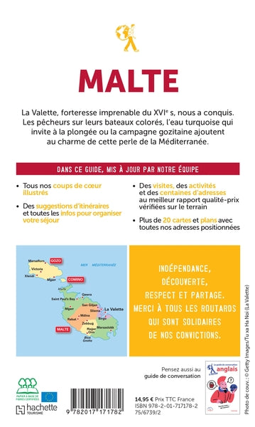 Guide du Routard Malte 2022/23
