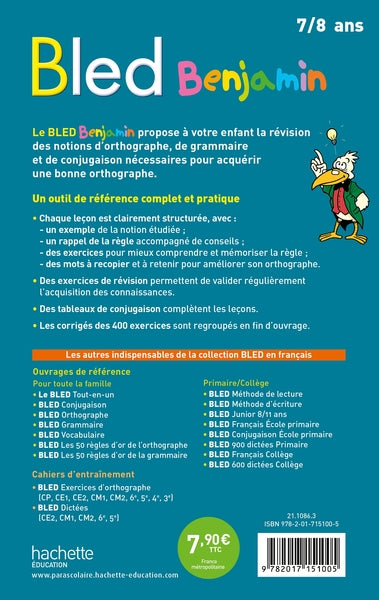 Bled Benjamin 7-8 ans