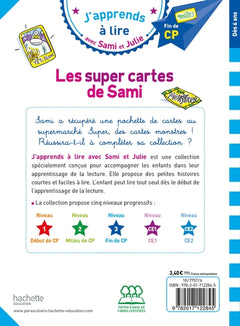 Sami et Julie CP niveau 3 Les super cartes de Sami