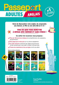 Passeport Adultes - Anglais - Cahier de vacances 2025