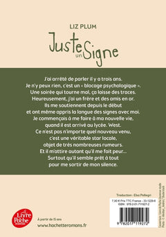 Juste un signe