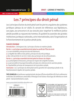 Fondamentaux - Les 7 principes du droit pénal
