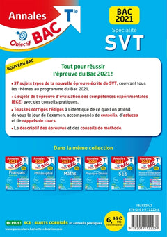 Annales Bac 2021 Spé SVT Term