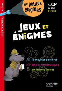 Jeux et énigmes - Du CP au CE1 - Cahier de vacances 2026