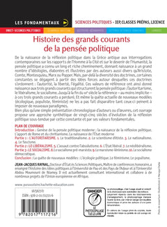 Les Fondamentaux - Histoire des grands courants de la pensée politique