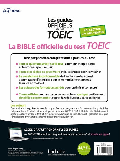 La Bible officielle du TOEIC® (conforme au nouveau test TOEIC)