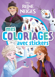 Mes coloriages avec stickers