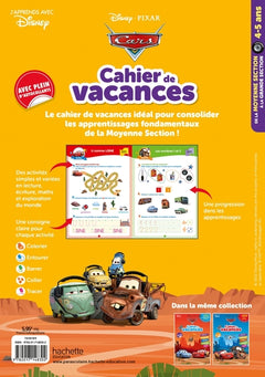 Disney - Cars - Cahier de vacances 2025