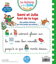 Les histoires de P'tit Sami Maternelle (3-5 ans) : Sami et Julie font de la luge