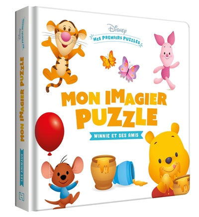 DISNEY BABY - Mes Premiers Puzzles - Winnie et ses amis - Imagier Puzzle 4 pièces