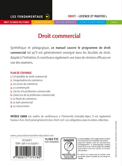 Les fondamentaux - Droit commercial