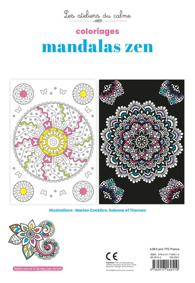 Coloriages mandalas zen